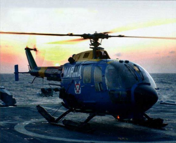 Лёгкий универсальный вертолёт MBB Bo 105 » Неизвестная авиация